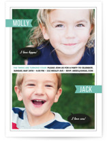 Twin Voice Children's Birthday Party Invitations