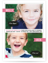 Twin Voice Children's Birthday Party Invitations