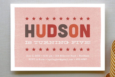 Birthday Gig Children's Birthday Party Invitations