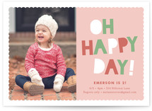 Happy Day Children's Birthday Party Invitations