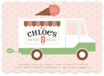 I Scream, You Scream Children's Birthday Party Invitations