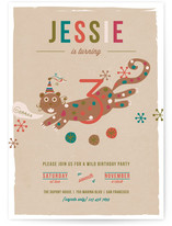 Groaaar Children's Birthday Party Invitations