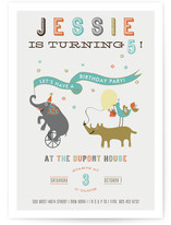 The Parade Children's Birthday Party Invitations