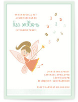 fairy Children's Birthday Party Invitations