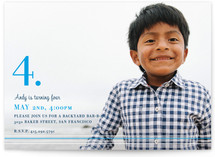 Nostalgia Children's Birthday Party Invitations