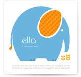 Bellaphant Children's Birthday Party Invitations