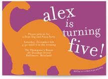Bronto Party Children's Birthday Party Invitations