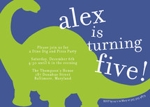 Bronto Party Children's Birthday Party Invitations
