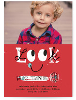 Look Children's Birthday Party Invitations