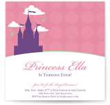 castle in the clouds Children's Birthday Party Invitations