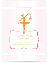 Ballet Children's Birthday Party Invitations