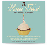 Girlie Cakes Children's Birthday Party Invitations