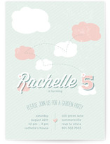 Summer Day Children's Birthday Party Invitations