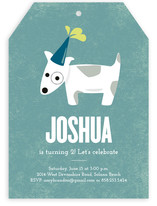 Spotted Puppy Children's Birthday Party Invitations