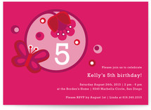 Tulipa Children's Birthday Party Invitations