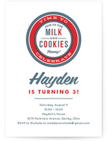 Vintage Milk Children's Birthday Party Invitations