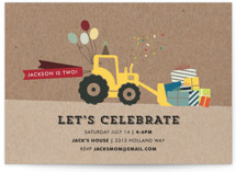 Krafting a Party Children's Birthday Party Invitations