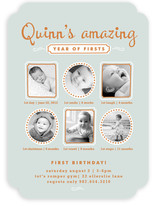 First Moments Children's Birthday Party Invitations