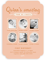 First Moments Children's Birthday Party Invitations