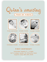 First Moments Children's Birthday Party Invitations