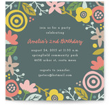 Gardenia Children's Birthday Party Invitations