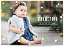 Confetti Children's Birthday Party Invitations