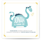 Happy Dragon Children's Birthday Party Invitations