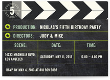 The Movie Children's Birthday Party Invitations