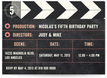 The Movie Children's Birthday Party Invitations