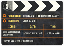 The Movie Children's Birthday Party Invitations