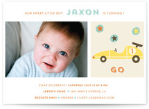 Vintage Toy Car Children's Birthday Party Invitations