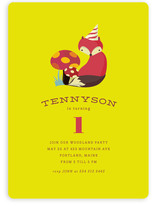 Welcome to Woodland Children's Birthday Party Invitations