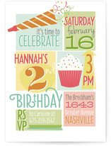 Whole Lotta Fun Children's Birthday Party Invitations