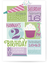 Whole Lotta Fun Children's Birthday Party Invitations