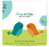 Happy Birdie to you Children's Birthday Party Invitations