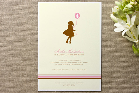 It's my party Children's Birthday Party Invitations