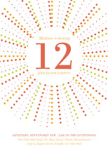 Brilliant Success Children's Birthday Party Invitations