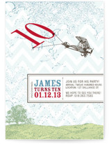 Incoming: 10th Birthday! Children's Birthday Party Invitations