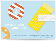 Splash Bash Children's Birthday Party Invitations