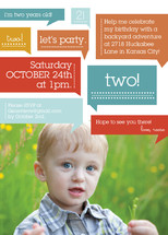 Thoughts On Birthday Boy Children's Birthday Party Invitations