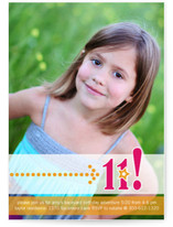 Birthday Star Girl Children's Birthday Party Invitations