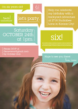 Thoughts On Birthday Girl Children's Birthday Party Invitations