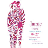 Little Z Children's Birthday Party Invitations, by Candice Leigh
