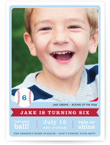 Play Ball! Children's Birthday Party Invitations