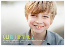Birthday Type Children's Birthday Party Invitations