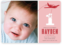 The Birthday Plane Children's Birthday Party Invitations