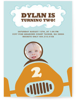 Speed Racer Children's Birthday Party Invitations