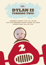 Speed Racer Children's Birthday Party Invitations