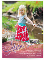 Aloha Children's Birthday Party Invitations