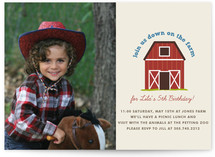 Down on the Farm Children's Birthday Party Invitations